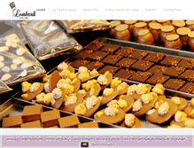 Tablet Screenshot of pasticcerialombardiosimo.com